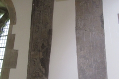 St Mary's Grave Covers inlaid in North Aisdle